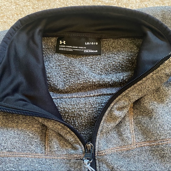 Sweatshirt, Under Armour Fleece Zip-Up - Picture 6 of 8